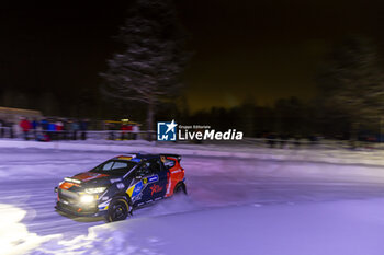 2024-02-15 - 47 Romet JÜRGENSON, Siim OJA, Ford Fiesta Rally3, action during the Rally Sweden 2024, 2nd round of the 2024 WRC World Rally Car Championship, from February 15 to 18, 2024 at Umea, Sweden - AUTO - WRC - RALLY SWEDEN 2024 - RALLY - MOTORS