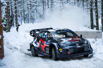 2024-02-15 - Drive Kalle Rovanpera and Jonne Halttunen of Team Toyota Gazoo Racing WRT are driving the Toyota GR Yaris Rally1 Hybrid In Shakedown During Fia World Rally Championship Wrc Rally Sweden 2024 15 February , Umea Sweden - FIA WORLD RALLY CHAMPIONSHIP WRC RALLY SWEDEN 2024 - RALLY - MOTORS
