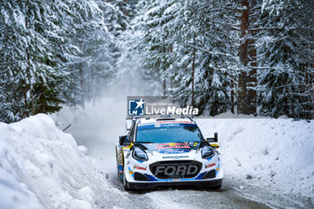 2024-02-15 - The Driver Gregoire Munster And Louis Louka Of Team M-Sport Ford World Rally Team Ford Puma Rally1 Hybrid In Shakedown During Fia World Rally Championship Wrc Rally Sweden 2024 15 February , Umea Sweden - FIA WORLD RALLY CHAMPIONSHIP WRC RALLY SWEDEN 2024 - RALLY - MOTORS