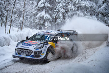 2024-02-16 - The Driver Gregoire Munster And Louis Louka Of Team M-Sport Ford World Rally Team Ford Puma Rally1 Hybrid ,They Face One Of Race ,During Fia World Rally Championship Wrc Rally Sweden 2024 16 February , Umea Sweden - FIA WORLD RALLY CHAMPIONSHIP WRC RALLY SWEDEN 2024 - RALLY - MOTORS