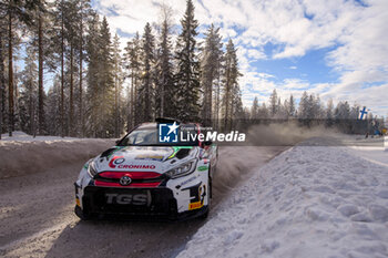 2024-02-17 - Drive Christopher Ingram And Hannah Mckillop Skodafabia Rs Rc2, Rally2,They Face Day Two Of The Race,During Fia World Rally Championship Wrc Rally Sweden 2024 17 February , Umea Sweden - FIA WORLD RALLY CHAMPIONSHIP WRC RALLY SWEDEN 2024 - RALLY - MOTORS