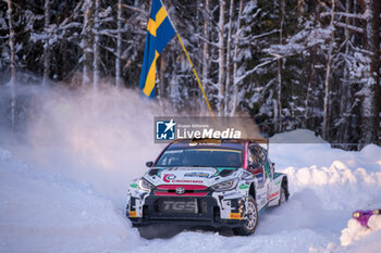 2024-02-18 - Drive Christopher Ingram And Co-Driver Hannah Mckillop Skodafabia Rs Rc2, Rally2 ,They Face Third Day Of The Race,Compete During Fia World Rally Championship Wrc Rally Sweden 2024 18 February , Umea Sweden - FIA WORLD RALLY CHAMPIONSHIP WRC RALLY SWEDEN 2024  - RALLY - MOTORS