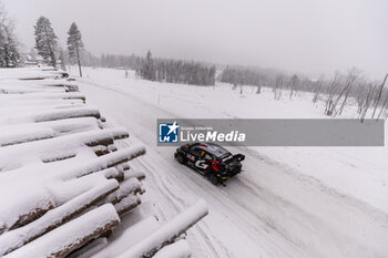 2024-02-16 - 37 BERTELLI Lorenzo, SCATTOLIN Simone, Toyota GR Yaris Rally1, action during the Rally Sweden 2024, 2nd round of the 2024 WRC World Rally Car Championship, from February 15 to 18, 2024 at Umea, Sweden - AUTO - WRC - RALLY SWEDEN 2024 - RALLY - MOTORS