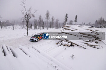 2024-02-16 - 16 FOURMAUX Adrien, CORIA Alexandre, Ford Puma Rally1, action during the Rally Sweden 2024, 2nd round of the 2024 WRC World Rally Car Championship, from February 15 to 18, 2024 at Umea, Sweden - AUTO - WRC - RALLY SWEDEN 2024 - RALLY - MOTORS