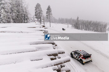 2024-02-16 - 35 KOGURE Hikaru, LUHTINEN Topi, Toyota Yaris Rally2, action during the Rally Sweden 2024, 2nd round of the 2024 WRC World Rally Car Championship, from February 15 to 18, 2024 at Umea, Sweden - AUTO - WRC - RALLY SWEDEN 2024 - RALLY - MOTORS