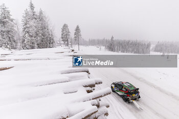 2024-02-16 - 59 Abdullah AL-RAWAHI, Ata AL-HMOUD, Ford Fiesta Rally3, action during the Rally Sweden 2024, 2nd round of the 2024 WRC World Rally Car Championship, from February 15 to 18, 2024 at Umea, Sweden - AUTO - WRC - RALLY SWEDEN 2024 - RALLY - MOTORS
