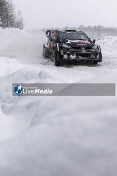2024-02-16 - 33 EVANS Elfyn, MARTIN Scott, Toyota GR Yaris Rally1, action during the Rally Sweden 2024, 2nd round of the 2024 WRC World Rally Car Championship, from February 15 to 18, 2024 at Umea, Sweden - AUTO - WRC - RALLY SWEDEN 2024 - RALLY - MOTORS