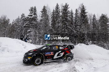 2024-02-16 - 33 EVANS Elfyn, MARTIN Scott, Toyota GR Yaris Rally1, action during the Rally Sweden 2024, 2nd round of the 2024 WRC World Rally Car Championship, from February 15 to 18, 2024 at Umea, Sweden - AUTO - WRC - RALLY SWEDEN 2024 - RALLY - MOTORS