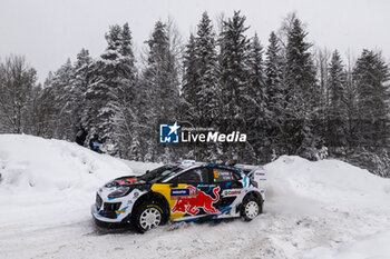 2024-02-16 - 16 FOURMAUX Adrien, CORIA Alexandre, Ford Puma Rally1, action during the Rally Sweden 2024, 2nd round of the 2024 WRC World Rally Car Championship, from February 15 to 18, 2024 at Umea, Sweden - AUTO - WRC - RALLY SWEDEN 2024 - RALLY - MOTORS