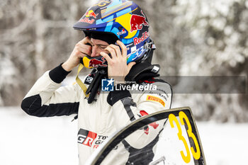 2024-02-17 - EVANS Elfyn, Toyota GR Yaris Rally1, portrait during the Rally Sweden 2024, 2nd round of the 2024 WRC World Rally Car Championship, from February 15 to 18, 2024 at Umea, Sweden - AUTO - WRC - RALLY SWEDEN 2024 - RALLY - MOTORS