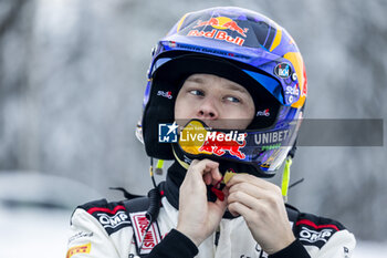 2024-02-17 - ROVANPERA Kalle, Toyota GR Yaris Rally1, portrait during the Rally Sweden 2024, 2nd round of the 2024 WRC World Rally Car Championship, from February 15 to 18, 2024 at Umea, Sweden - AUTO - WRC - RALLY SWEDEN 2024 - RALLY - MOTORS