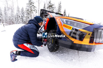 2024-02-17 - NEUVILLE Thierry, Hyundai I20 Rally1, portrait during the Rally Sweden 2024, 2nd round of the 2024 WRC World Rally Car Championship, from February 15 to 18, 2024 at Umea, Sweden - AUTO - WRC - RALLY SWEDEN 2024 - RALLY - MOTORS