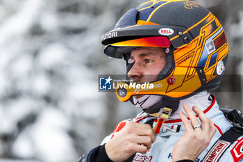 2024-02-17 - LAPPI Esapekka, Hyundai I20 Rally1, portrait during the Rally Sweden 2024, 2nd round of the 2024 WRC World Rally Car Championship, from February 15 to 18, 2024 at Umea, Sweden - AUTO - WRC - RALLY SWEDEN 2024 - RALLY - MOTORS