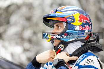 2024-02-17 - FOURMAUX Adrien, Ford Puma Rally1, portrait during the Rally Sweden 2024, 2nd round of the 2024 WRC World Rally Car Championship, from February 15 to 18, 2024 at Umea, Sweden - AUTO - WRC - RALLY SWEDEN 2024 - RALLY - MOTORS