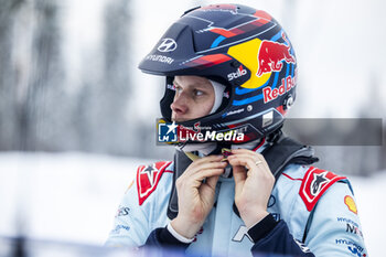 2024-02-17 - TANAK Ott, Hyundai I20 Rally1, portrait during the Rally Sweden 2024, 2nd round of the 2024 WRC World Rally Car Championship, from February 15 to 18, 2024 at Umea, Sweden - AUTO - WRC - RALLY SWEDEN 2024 - RALLY - MOTORS