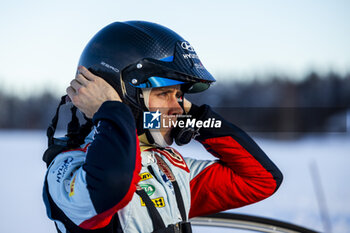 2024-02-17 - LINDHOLM Emil, Hyundai I2O Rally2, portrait during the Rally Sweden 2024, 2nd round of the 2024 WRC World Rally Car Championship, from February 15 to 18, 2024 at Umea, Sweden - AUTO - WRC - RALLY SWEDEN 2024 - RALLY - MOTORS