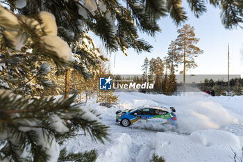 2024-02-17 - 43 CERNY Jan, KRAJCA Ondrej, Ford Fiesta Rally3, action during the Rally Sweden 2024, 2nd round of the 2024 WRC World Rally Car Championship, from February 15 to 18, 2024 at Umea, Sweden - AUTO - WRC - RALLY SWEDEN 2024 - RALLY - MOTORS