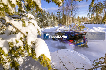 2024-02-17 - 29 KORHONEN Roope, VIINIKKA Anssi, Toyota Yaris Rally2, action during the Rally Sweden 2024, 2nd round of the 2024 WRC World Rally Car Championship, from February 15 to 18, 2024 at Umea, Sweden - AUTO - WRC - RALLY SWEDEN 2024 - RALLY - MOTORS