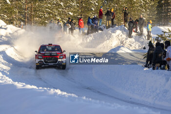 2024-02-17 - 20 Gryazin Nikolay, ALEKSANDROV Konstantin, Citroen C3 Rally2, action during the Rally Sweden 2024, 2nd round of the 2024 WRC World Rally Car Championship, from February 15 to 18, 2024 at Umea, Sweden - AUTO - WRC - RALLY SWEDEN 2024 - RALLY - MOTORS