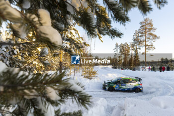 2024-02-17 - 49 Eamonn KELLY, Conor MOHAN, Ford Fiesta Rally3, action during the Rally Sweden 2024, 2nd round of the 2024 WRC World Rally Car Championship, from February 15 to 18, 2024 at Umea, Sweden - AUTO - WRC - RALLY SWEDEN 2024 - RALLY - MOTORS