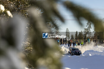2024-02-17 - 33 EVANS Elfyn, MARTIN Scott, Toyota GR Yaris Rally1, action during the Rally Sweden 2024, 2nd round of the 2024 WRC World Rally Car Championship, from February 15 to 18, 2024 at Umea, Sweden - AUTO - WRC - RALLY SWEDEN 2024 - RALLY - MOTORS