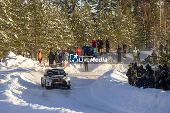 2024-02-17 - 26 HEIKKILÄ Mikko, TEMONEN Kristian, Toyota Yaris Rally2, action during the Rally Sweden 2024, 2nd round of the 2024 WRC World Rally Car Championship, from February 15 to 18, 2024 at Umea, Sweden - AUTO - WRC - RALLY SWEDEN 2024 - RALLY - MOTORS