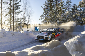 2024-02-17 - 16 FOURMAUX Adrien, CORIA Alexandre, Ford Puma Rally1, action during the Rally Sweden 2024, 2nd round of the 2024 WRC World Rally Car Championship, from February 15 to 18, 2024 at Umea, Sweden - AUTO - WRC - RALLY SWEDEN 2024 - RALLY - MOTORS