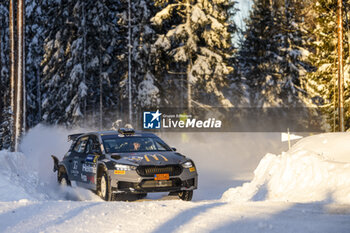 2024-02-18 - 32 Isak REIERSEN, Lucas KARLSSON, Skoda Fabia RS Rally2, action during the Rally Sweden 2024, 2nd round of the 2024 WRC World Rally Car Championship, from February 15 to 18, 2024 at Umea, Sweden - AUTO - WRC - RALLY SWEDEN 2024 - RALLY - MOTORS