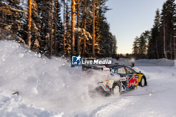 2024-02-18 - 13 MUNSTER Gregoire, LOUKA Louis, Ford Puma Rally1, action during the Rally Sweden 2024, 2nd round of the 2024 WRC World Rally Car Championship, from February 15 to 18, 2024 at Umea, Sweden - AUTO - WRC - RALLY SWEDEN 2024 - RALLY - MOTORS