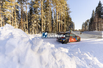 2024-02-18 - 47 Romet JÜRGENSON, Siim OJA, Ford Fiesta Rally3, action during the Rally Sweden 2024, 2nd round of the 2024 WRC World Rally Car Championship, from February 15 to 18, 2024 at Umea, Sweden - AUTO - WRC - RALLY SWEDEN 2024 - RALLY - MOTORS