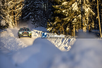 2024-02-18 - 36 SOLOWOW Michal, BARAN Maciej, Skoda Fabia RS Rally2, action during the Rally Sweden 2024, 2nd round of the 2024 WRC World Rally Car Championship, from February 15 to 18, 2024 at Umea, Sweden - AUTO - WRC - RALLY SWEDEN 2024 - RALLY - MOTORS