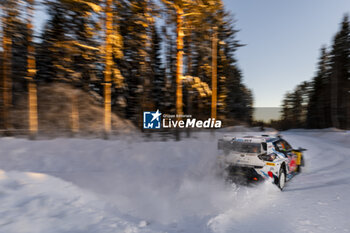 2024-02-18 - 16 FOURMAUX Adrien, CORIA Alexandre, Ford Puma Rally1, action during the Rally Sweden 2024, 2nd round of the 2024 WRC World Rally Car Championship, from February 15 to 18, 2024 at Umea, Sweden - AUTO - WRC - RALLY SWEDEN 2024 - RALLY - MOTORS