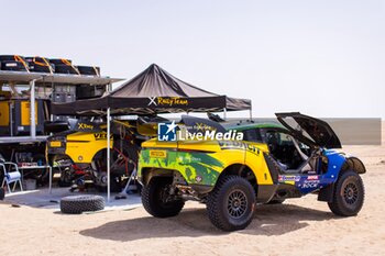2024-02-24 - 207 BAUMGART Cristian (BRA), ANDREOTTI Alberto (BRA), X Rally Team Motorsports, Prodrive Hunter, FIA W2RC, ambiance during the Pre-Event Test Location of the 2024 Abu Dhabi Desert Challenge, from February 24 to 25, 2024 in Tilal Swaihan, United Arab Emirates - W2RC - ABU DHABI DESERT CHALLENGE 2024 - RALLY - MOTORS