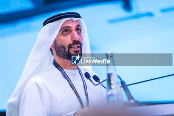 2024-02-25 - BADRI Mahir, CEO EMSO, portrait during the Press Conference of the 2024 Abu Dhabi Desert Challenge, on February 25, 2024 in Abu Dhabi, United Arab Emirates - W2RC - ABU DHABI DESERT CHALLENGE 2024 - RALLY - MOTORS
