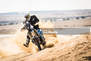 2024-02-26 - 68 PUREVDORJ Murun (MNG), KTM 450 EXC, action during the Prologue of the 2024 Abu Dhabi Desert Challenge, on February 26, 2024 in Al Dhannah, United Arab Emirates - W2RC - ABU DHABI DESERT CHALLENGE 2024 - RALLY - MOTORS