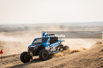2024-02-26 - 406 BUSI Rebecca (ITA), LAFUENTE Sergio (URY), Onlyfans Racing, BRP Can-Am Maverick XRS TURBO RR, FIA W2RC, action406 BUSI Rebecca (ITA), LAFUENTE Sergio (URY), Onlyfans Racing, BRP Can-Am Maverick XRS TURBO RR, FIA W2RC, action during the Prologue of the 2024 Abu Dhabi Desert Challenge, on February 26, 2024 in Al Dhannah, United Arab Emirates - W2RC - ABU DHABI DESERT CHALLENGE 2024 - RALLY - MOTORS