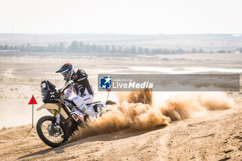 2024-02-26 - 76 LEPAN Jean-Loup (FRA), Duust Rally Team, KTM	450 Rally Replica, FIM W2RC, action during the Prologue of the 2024 Abu Dhabi Desert Challenge, on February 26, 2024 in Al Dhannah, United Arab Emirates - W2RC - ABU DHABI DESERT CHALLENGE 2024 - RALLY - MOTORS