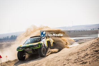 2024-02-26 - 207 BAUMGART Cristian (BRA), ANDREOTTI Alberto (BRA), X Rally Team Motorsports, Prodrive Hunter, FIA W2RC, action during the Prologue of the 2024 Abu Dhabi Desert Challenge, on February 26, 2024 in Al Dhannah, United Arab Emirates - W2RC - ABU DHABI DESERT CHALLENGE 2024 - RALLY - MOTORS