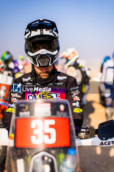 2024-02-27 - BATALLER Damien (FRA), KTM 450 Rally, portrait during the Stage 1 of the 2024 Abu Dhabi Desert Challenge, on February 27, 2024 in Al Dhannah, United Arab Emirates - W2RC - ABU DHABI DESERT CHALLENGE 2024 - RALLY - MOTORS