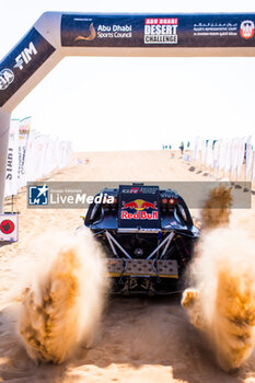 2024-02-27 - 203 MORAES Lucas (BRA), MONLEON Armand (ESP), Toyota Gazoo Racing, Toyota GR DKR Hilux, FIA W2RC, action during the Stage 1 of the 2024 Abu Dhabi Desert Challenge, on February 27, 2024 in Al Dhannah, United Arab Emirates - W2RC - ABU DHABI DESERT CHALLENGE 2024 - RALLY - MOTORS