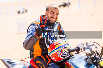 2024-02-27 - AHLI Abdulaziz (ARE), Yamaha YFM 700R Raptor, FIM W2RC, portrait during the Stage 1 of the 2024 Abu Dhabi Desert Challenge, on February 27, 2024 in Al Dhannah, United Arab Emirates - W2RC - ABU DHABI DESERT CHALLENGE 2024 - RALLY - MOTORS