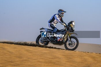 2024-02-27 - 76 LEPAN Jean-Loup (FRA), Duust Rally Team, KTM	450 Rally Replica, FIM W2RC, action during the Prologue of the 2024 Abu Dhabi Desert Challenge, on February 26, 2024 in Al Dhannah, United Arab Emirates - W2RC - ABU DHABI DESERT CHALLENGE 2024 - RALLY - MOTORS
