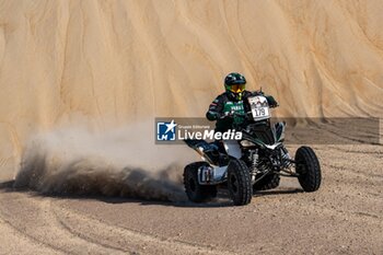 2024-02-27 - 179 ALNOUMESI Hani (SAU), Yamaha YFM 700R Raptor, action during the Prologue of the 2024 Abu Dhabi Desert Challenge, on February 26, 2024 in Al Dhannah, United Arab Emirates - W2RC - ABU DHABI DESERT CHALLENGE 2024 - RALLY - MOTORS