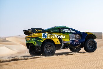 2024-02-27 - 207 BAUMGART Cristian (BRA), ANDREOTTI Alberto (BRA), X Rally Team Motorsports, Prodrive Hunter, FIA W2RC, action during the Prologue of the 2024 Abu Dhabi Desert Challenge, on February 26, 2024 in Al Dhannah, United Arab Emirates - W2RC - ABU DHABI DESERT CHALLENGE 2024 - RALLY - MOTORS
