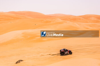 2024-02-28 - 408 FOURNIER Claude (FRA), GOUNON Serge (FRA), BRP Can-Am Maverick XRS TURBO RR, FIA W2RC, action during the Stage 2 of the 2024 Abu Dhabi Desert Challenge, on February 28, 2024 between Al Dhannah and Mzeer’ah, United Arab Emirates - W2RC - ABU DHABI DESERT CHALLENGE 2024 - RALLY - MOTORS