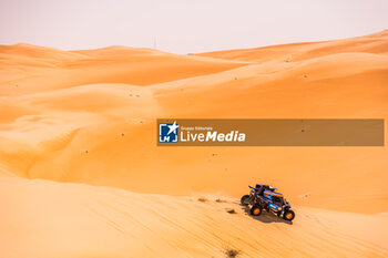 2024-02-28 - 307 QUANDT Annett (DEU), SEEL Annie (SWE), X-Raid Yamaha Supported Team, Yamaha YXZ 1000 RSS, action during the Stage 2 of the 2024 Abu Dhabi Desert Challenge, on February 28, 2024 between Al Dhannah and Mzeer’ah, United Arab Emirates - W2RC - ABU DHABI DESERT CHALLENGE 2024 - RALLY - MOTORS