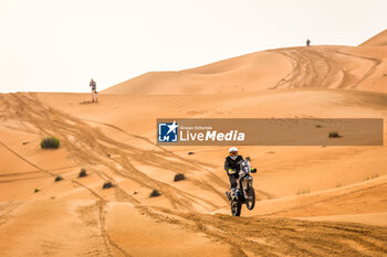 2024-02-29 - 68 PUREVDORJ Murun (MNG), KTM 450 EXC, action during the Stage 3 of the 2024 Abu Dhabi Desert Challenge, on February 29, 2024 in Mzeer’ah, United Arab Emirates - W2RC - ABU DHABI DESERT CHALLENGE 2024 - RALLY - MOTORS