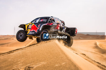 2024-02-29 - 211 QUINTERO Seth (USA), ZENZ Dennis (DEU), Toyota Gazoo Racing, Toyota GR DKR Hilux, FIA W2RC, action during the Stage 3 of the 2024 Abu Dhabi Desert Challenge, on February 29, 2024 in Mzeer’ah, United Arab Emirates - W2RC - ABU DHABI DESERT CHALLENGE 2024 - RALLY - MOTORS