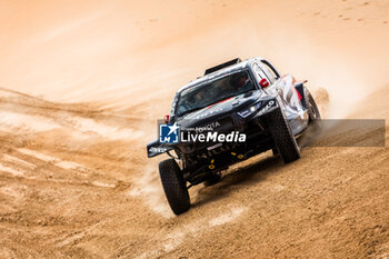 2024-02-29 - 208 VARIAWA Saoud (ZAF), CAZALET François (FRA), Toyota Gazoo Racing, Toyota GR DKR Hilux, FIA W2RC, action during the Stage 3 of the 2024 Abu Dhabi Desert Challenge, on February 29, 2024 in Mzeer’ah, United Arab Emirates - W2RC - ABU DHABI DESERT CHALLENGE 2024 - RALLY - MOTORS