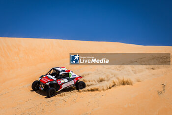 2024-03-01 - 305 AKEEL Dania (SAU), DUPLE Stephane (FRA), Taurus T3 Max, FIA/W2RC, action during the Stage 4 of the 2024 Abu Dhabi Desert Challenge, on March 1, 2024 in Mzeer’ah, United Arab Emirates - W2RC - ABU DHABI DESERT CHALLENGE 2024 - RALLY - MOTORS